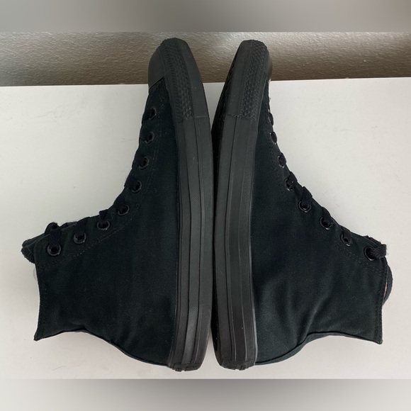Converse Chuck Taylor All Star High-Top Sneakers Black unisex Men 9 Women 11 - Picture 9 of 16